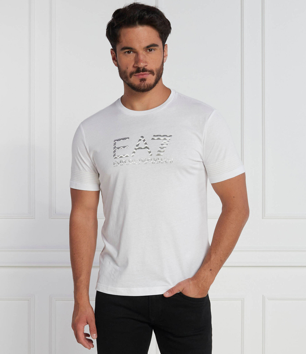 Футболка EA7 - белый(6RPT37 PJ3BZ)