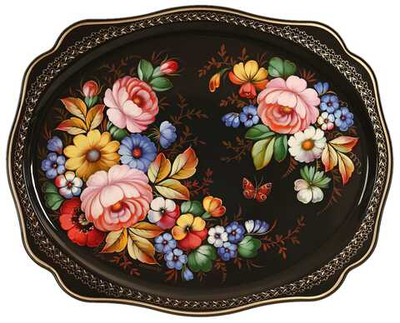 Zhostovo metal tray A27D29092539