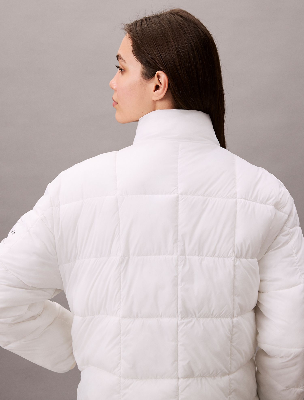 Утепленная куртка Calvin Klein Lightweight Puffer Jacket Snow White
