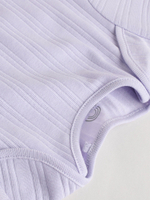 Боди с коротким рукавом для малышей Next E19-733, 5 шт., Сиреневый, Розовый, Мятный, Светло-желтый