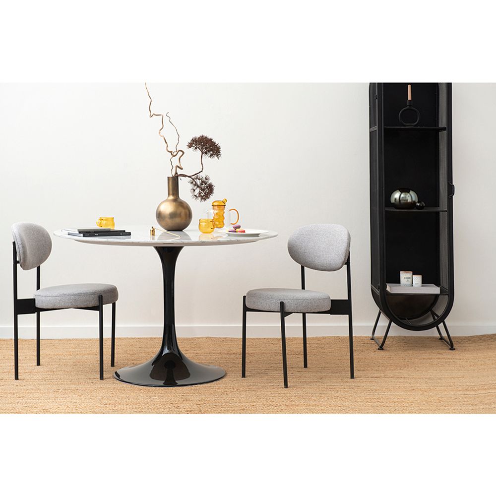 Чайник стеклянный с двумя чашками, 1,2 л, желтый