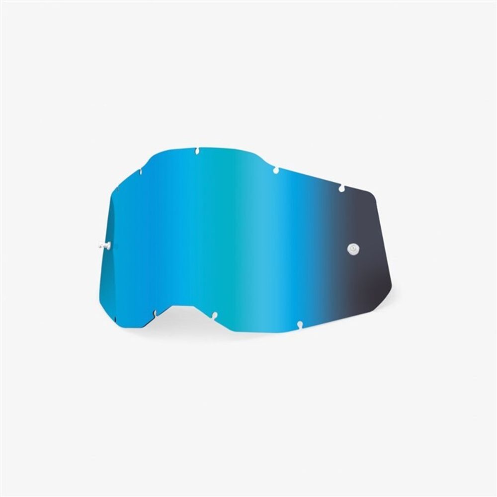 Линза 100% RC2/AC2/ST2 Replacement Lens Mirror Blue (51008-250-01)