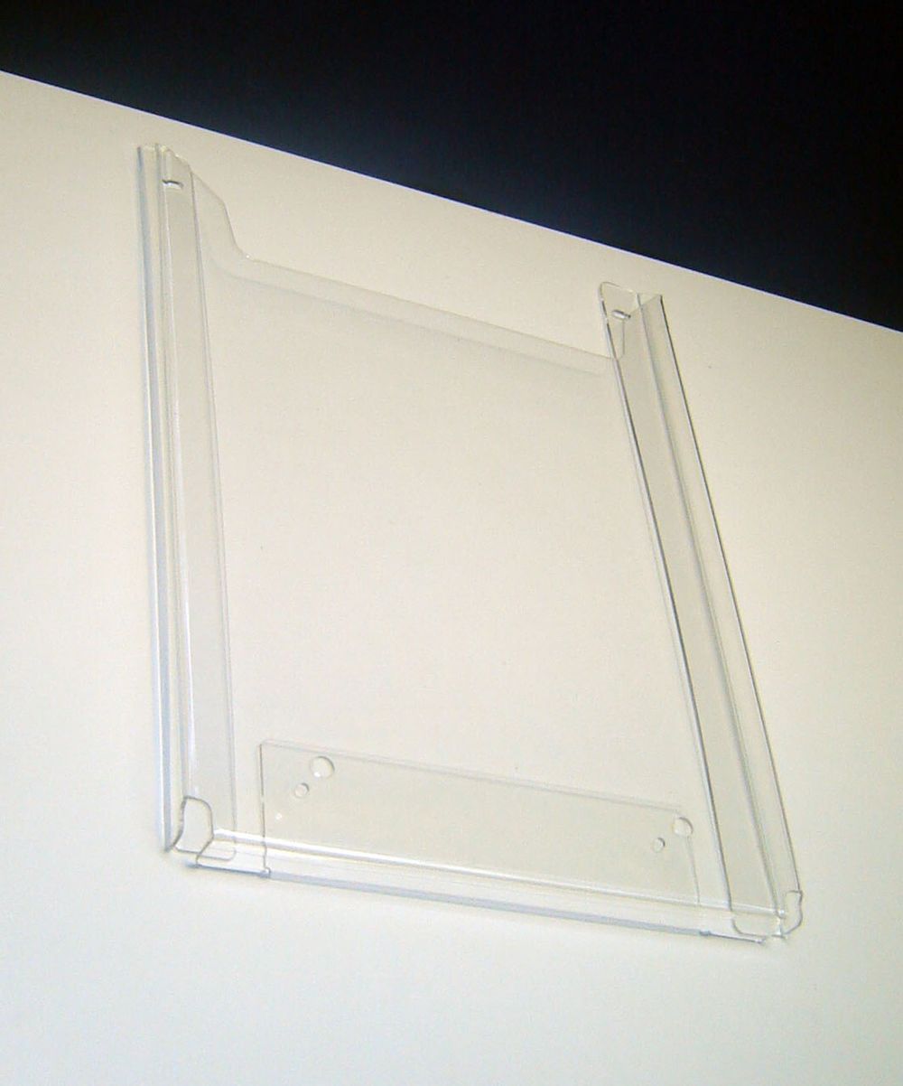 Карман буклетница настенная А3 верт, 20мм, акрил 2мм