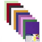 Материал для творчества фоамиран Alingar, А3, 2 мм, пористая резина, 10 цветов, ассорти, упаковка полиэтилен