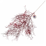 Искусственные цветы «Полевые цветы» 67см цвет бордовый 30