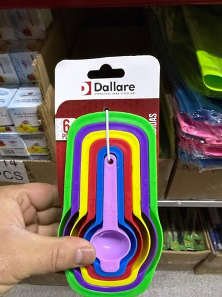 Набор мерных ложек 6шт Dallare ST-6033