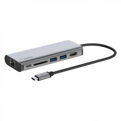 Адаптер мультипортовый Belkin Multiport Adapter 6 в 1 (AVC008btSGY)
