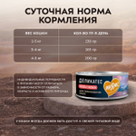 Влажный корм консервы для стерилизованных кошек Деликатес "Паштет по-норвежски" лосось с яблоком Мнямс 0,1кг 16 шт