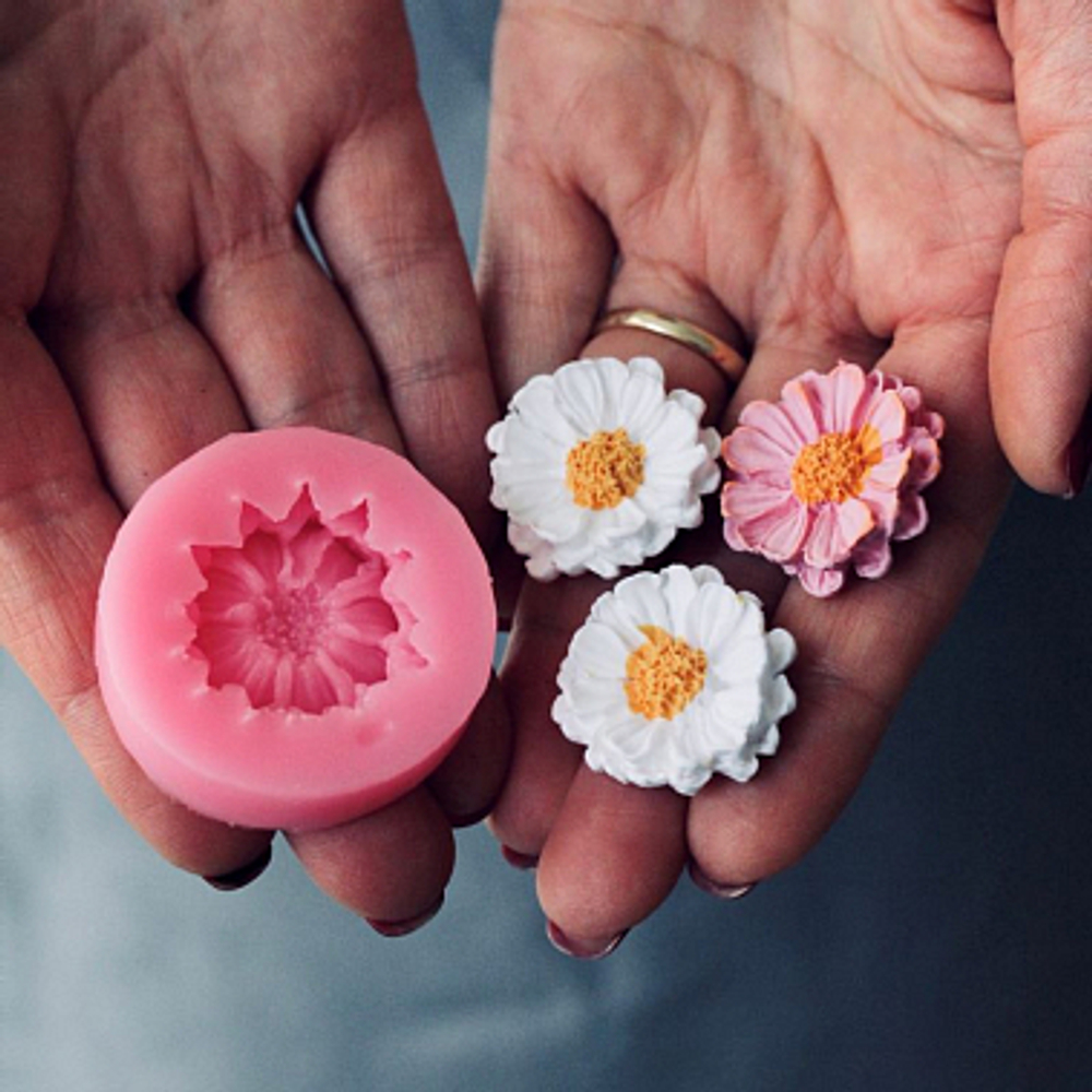 Молд силиконовый «Ромашка, маргаритка»