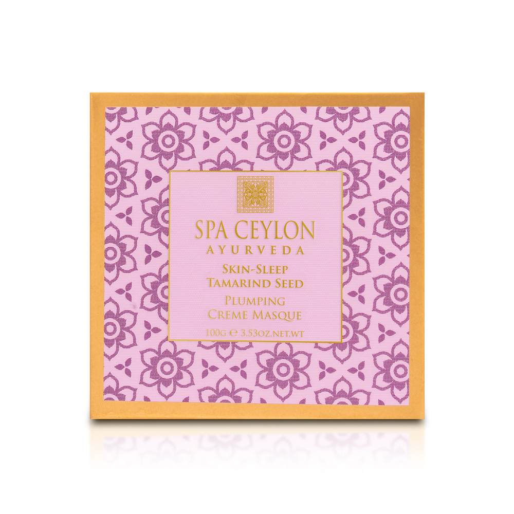 Питательная, уплотняющая крем-маска с семенами тамаринда "СЧАСТЛИВАЯ КОЖА"(100гр)