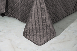 Покрывало 160x220 Sofi De MarkO Натаниэль цвета мокко