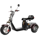 Электроскутер Citycoco Harley Chopper 2000W, 60В 20Ah Красный