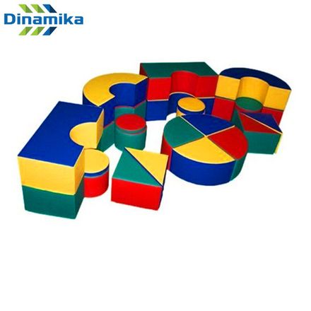 Набор мягких модулей Трансформер Своя компания (24 элемента)