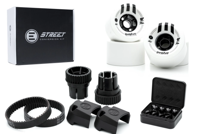 Комплект KIT Evolve Street 97mm 76a White (GTR/GT)