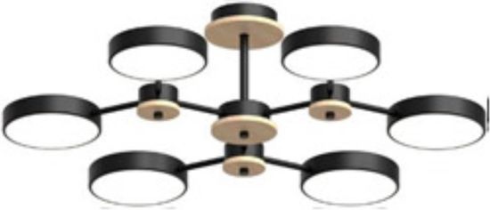 Потолочный cветильник LED4U L3216-730 BK