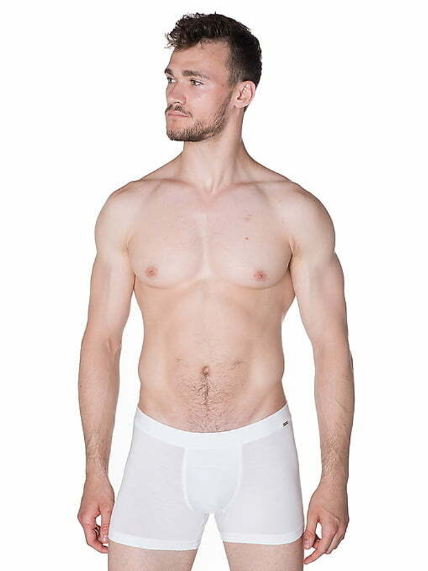 Трусы мужские боксеры Silver белый