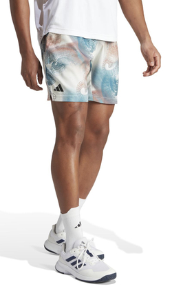Мужские теннисные шорты Adidas Printed Tennis Short Pro - разноцветный
