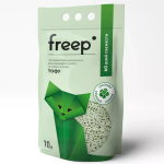 Наполнитель Freep тофу для кошачьего туалета, зеленый чай, 10 л
