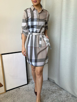 Хлопковое платье Burberry, S