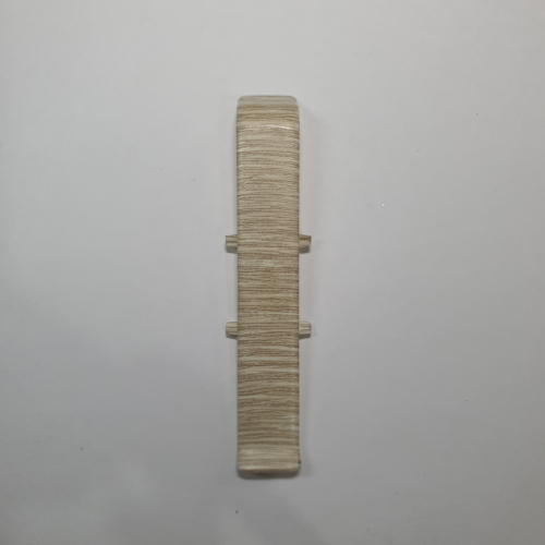 Соединитель к плинтусу "Идеал-Д85" Акация