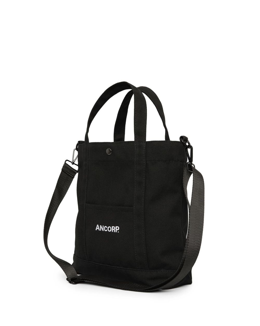 Купить Сумка Ancorp Тоут из канваса абсолютно черная Сумка Ancorp Тоут из канваса абсолютно черная