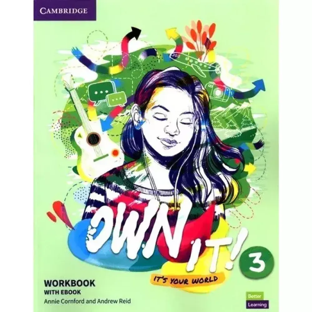 Own it! 3 Workbook with Ebook – купить за 1 452 руб | BookStream -  интернет-магазин учебников и пособий по английскому, немецкому,  французскому испанскому, итальянскому языкам, русскому языку как  иностранному, а также