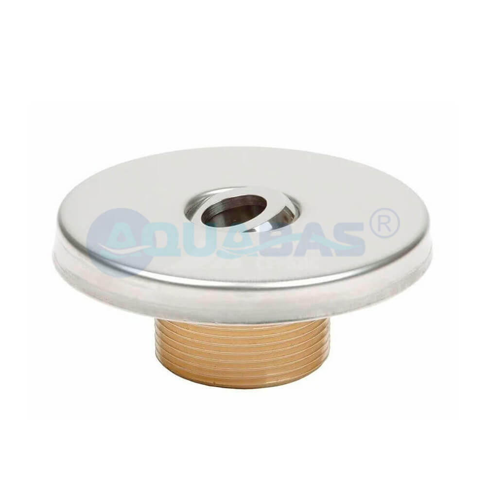 Форсунка гидромассажная Hugo Lahme бронза 1 1/2" +накладка н/с 6-8м3/ч (8669220)