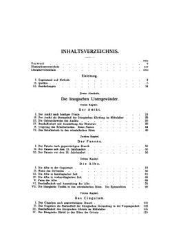 Die liturgische Gewandung im Occident und Orient | J. Braun