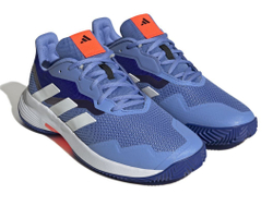 Мужские кроссовки теннисные Adidas CourtJam Control M Clay - blue fusion/cloud white/ lucid blue