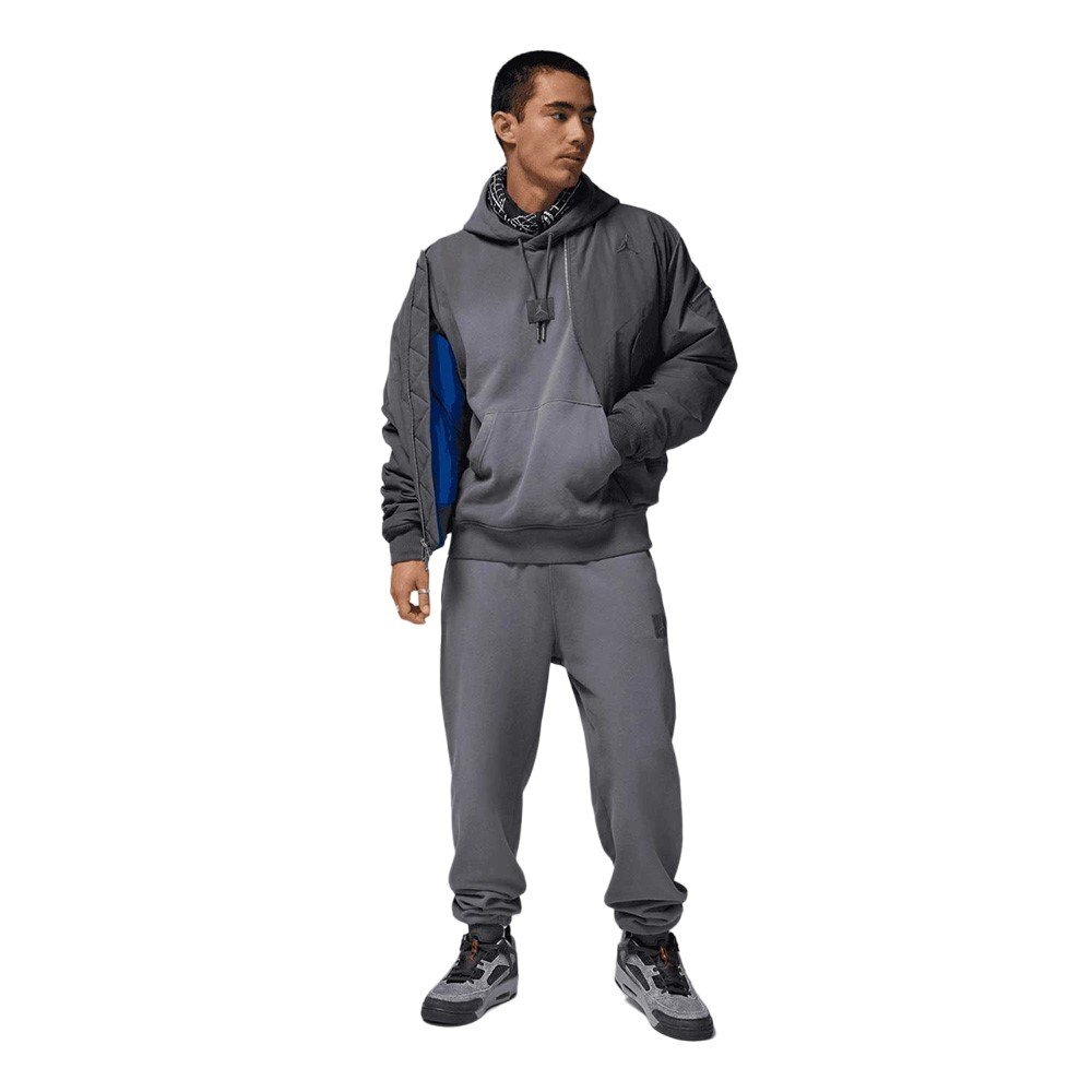 Толстовка Jordan Flight Fleece Sweatshirt Gray