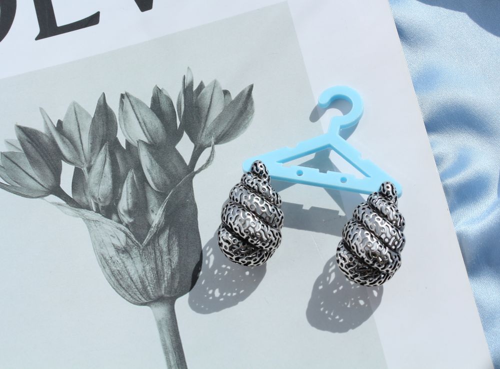 Серьги Vintage silver