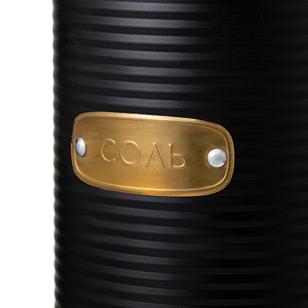 Банка для хранения соли 1.3л Smart Solutions Irmel графит