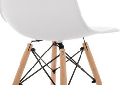 Пластиковый стул Eames PC-015 белый