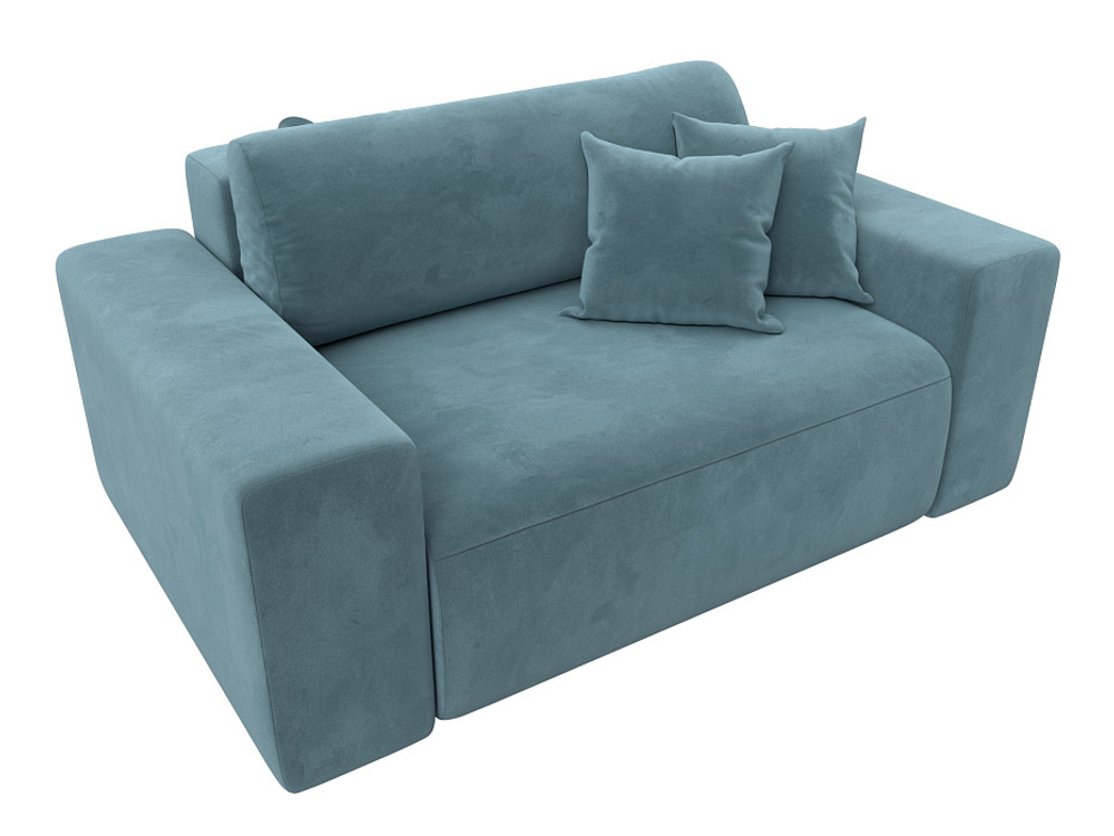 Кресло Лига-036 НПБ ВЕЛЮР Бирюзовый