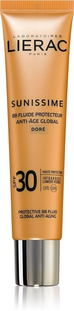 Lierac защитная тонизирующая жидкость для лица SPF 30 Sunissime Global Anti-Ageing Care