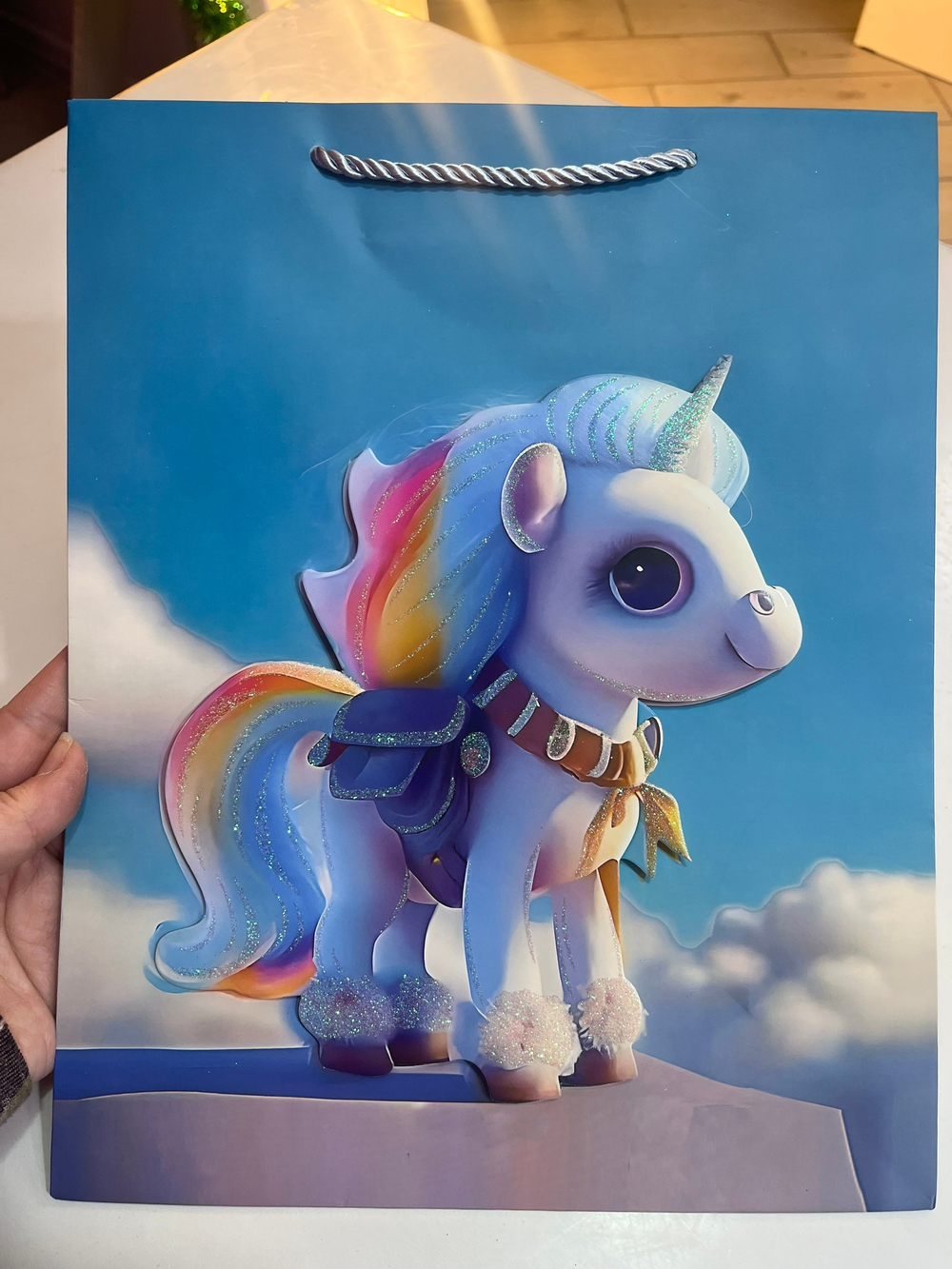 Пакет 32*25.5*11 см Единорог 141V-1089