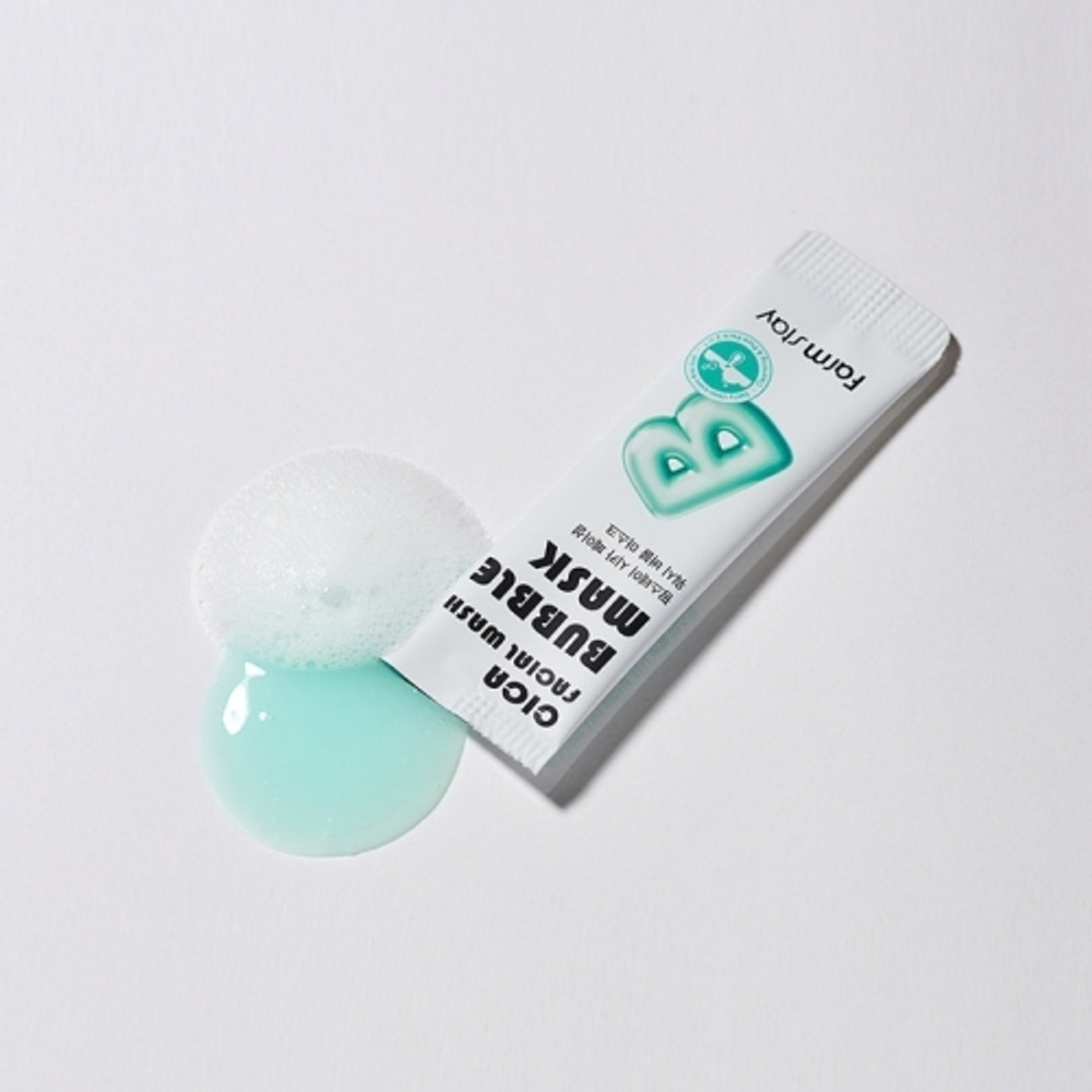 FARMSTAY Пузырьковая маска с центеллой Cica Facial Wash Bubble Mask