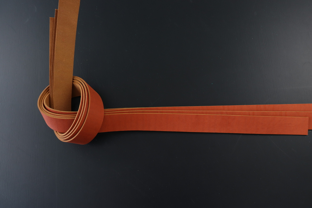 Ременная заготовка Рыжая + Плита Строгий порядок