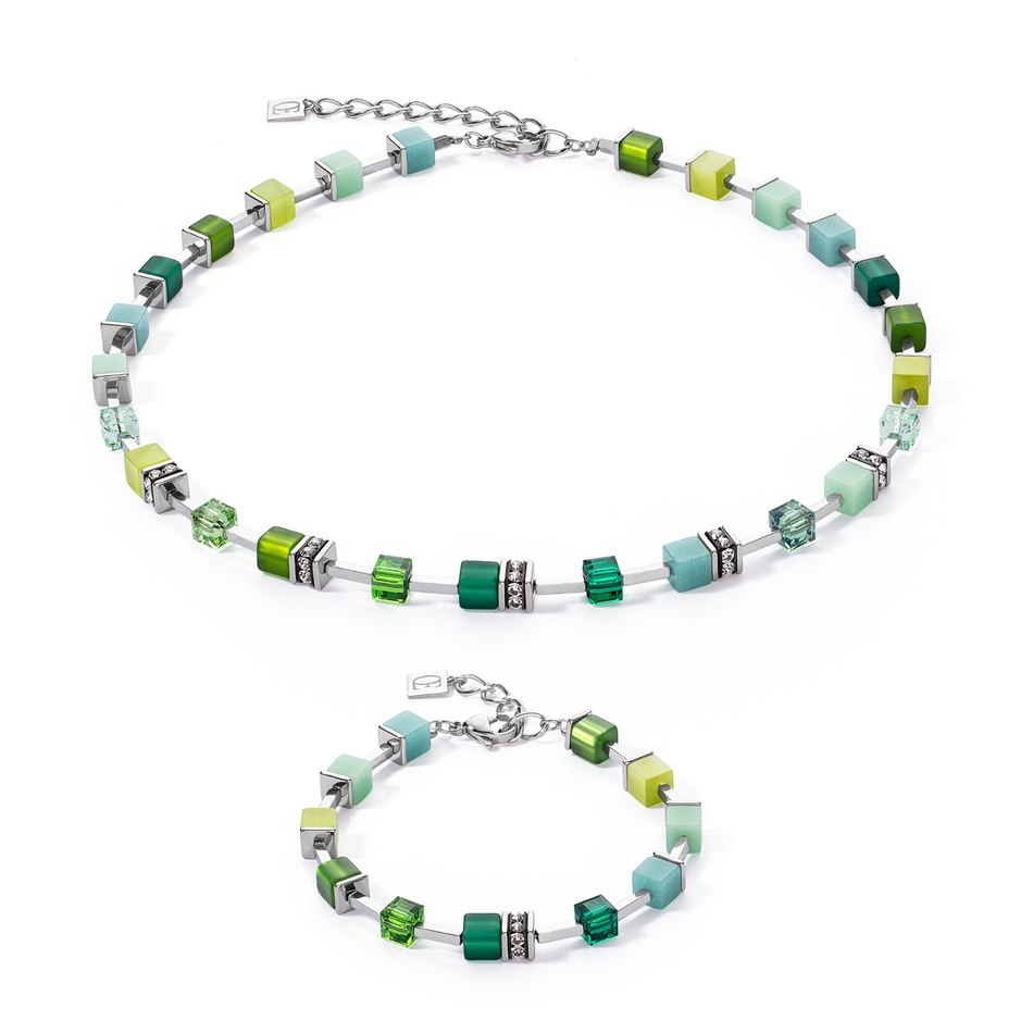 Колье Coeur de Lion Green 2700/10-0500