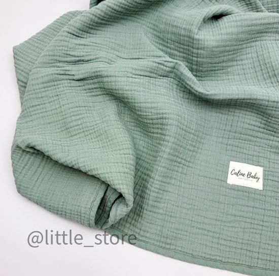 Плед-одеяло из муслина, Зеленый айсберг