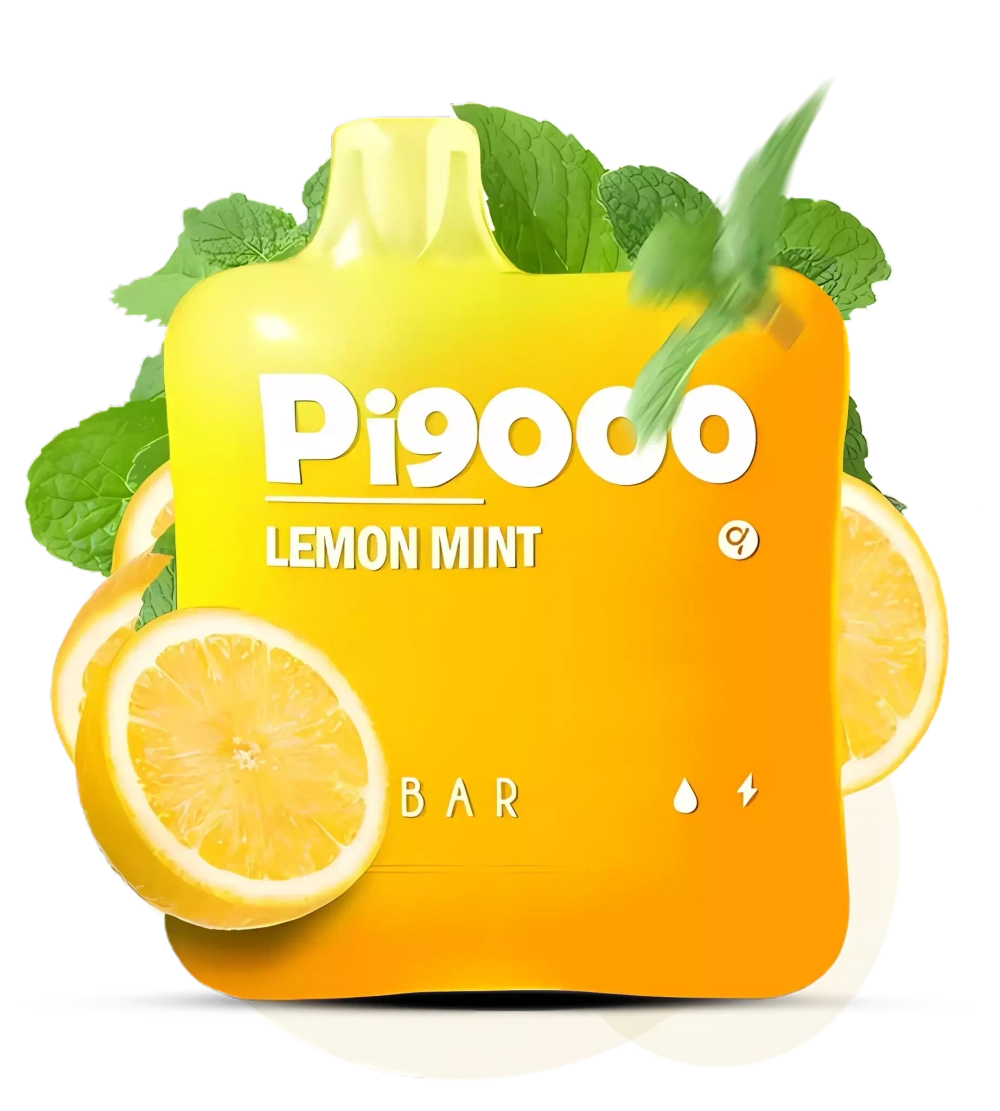 Elf Bar Pi9000 - Lemon Mint (nic 5%)