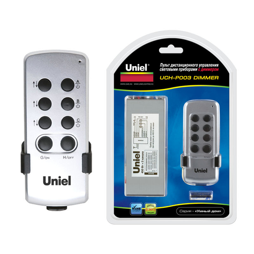 UCH-P003-G3-450W-30M Пульт управления светом с диммером, три канала. Блистерная упаковка