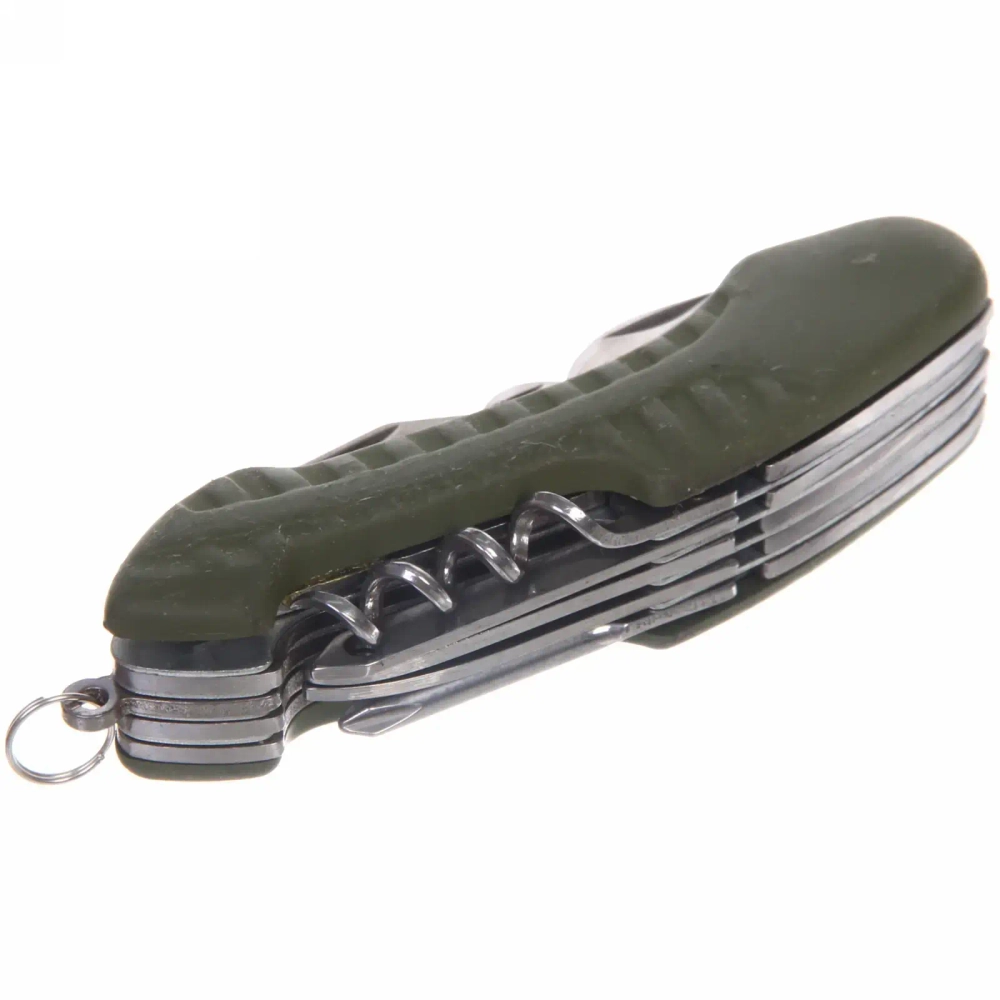 Нож универсальный многофункциональный складной 11 предметов, 9 см A11