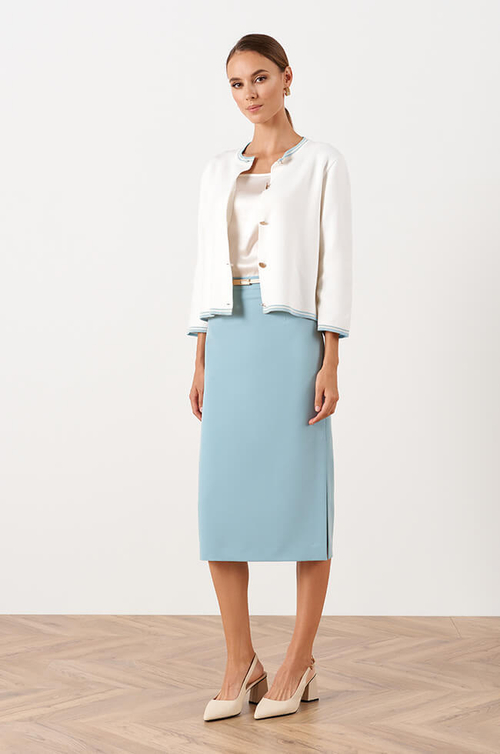 4828 Юбка женская (мятный)