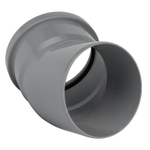 Отвод канализационный RTP 100 мм 30°