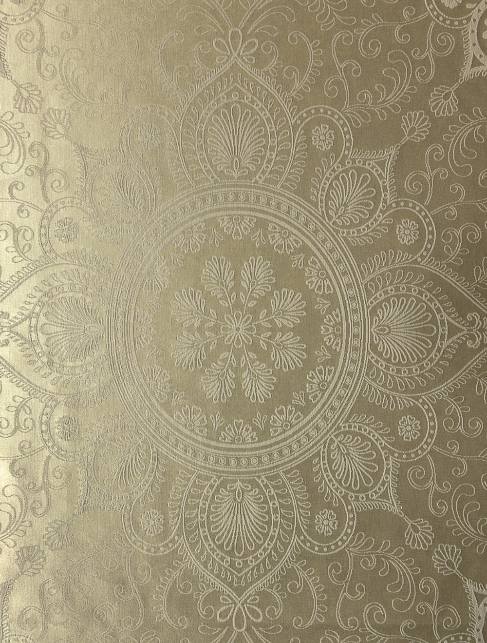 Скатерть 170х270 и 12 салфеток Gamba 9905 Panna сливочная