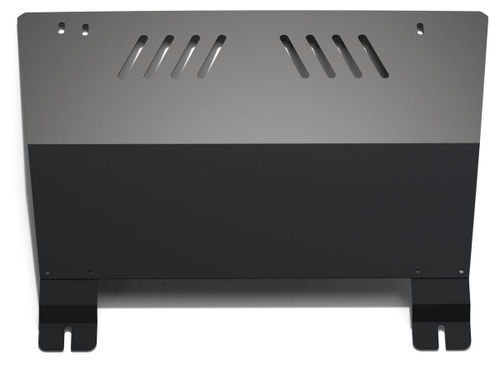 Защита картера и КПП АвтоБроня для Audi 80 B3 (V - 1.6; 1.8; 1.9; 2.0) 1986-1991/Audi 80 B4 (V - 1.6; 2.0; 2.3; 2.6; 2.8) 1991-1995, сталь 1.8 мм, с крепежом, 111.00325.1