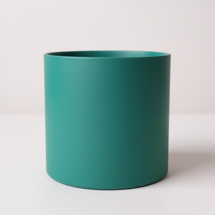 Шляпная коробка без крышки и лент 24х25 см Цвет; Тиффани.