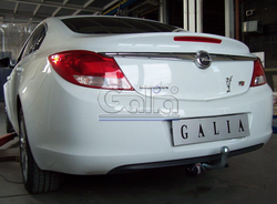 Фаркоп оцинкованный Galia O059A для Opel Insignia седан/универсал/хетчбек 2009-(паспорт и сертификат в комплекте)(без электрики)