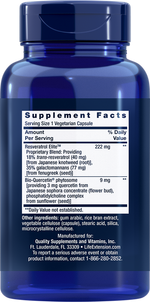 Optimized Resveratrol Elite™ 60 капсул Life Extension